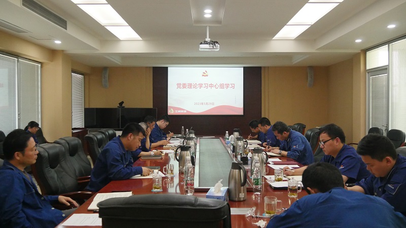 5月29日下午，城門山銅礦舉行黨委理論學習中心組專題學習會議（黃華堂）.jpg